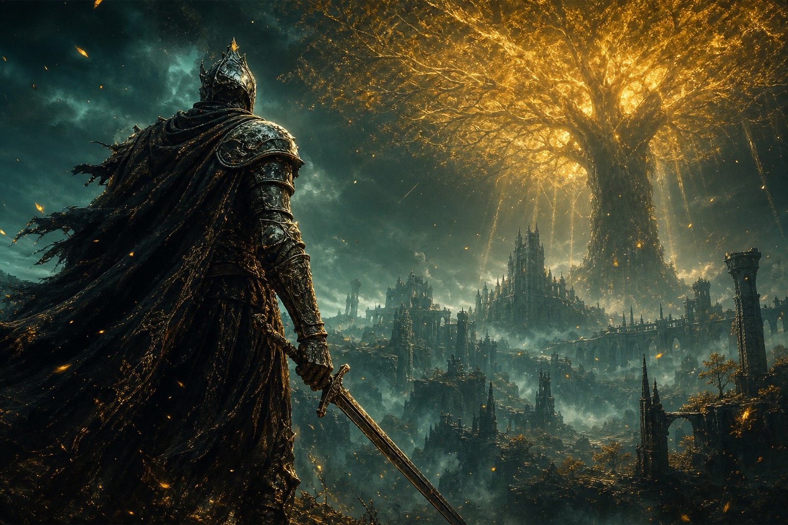 Elden Ring: Shadow of the Erdtree — خلفية البطل على techvidplay.com